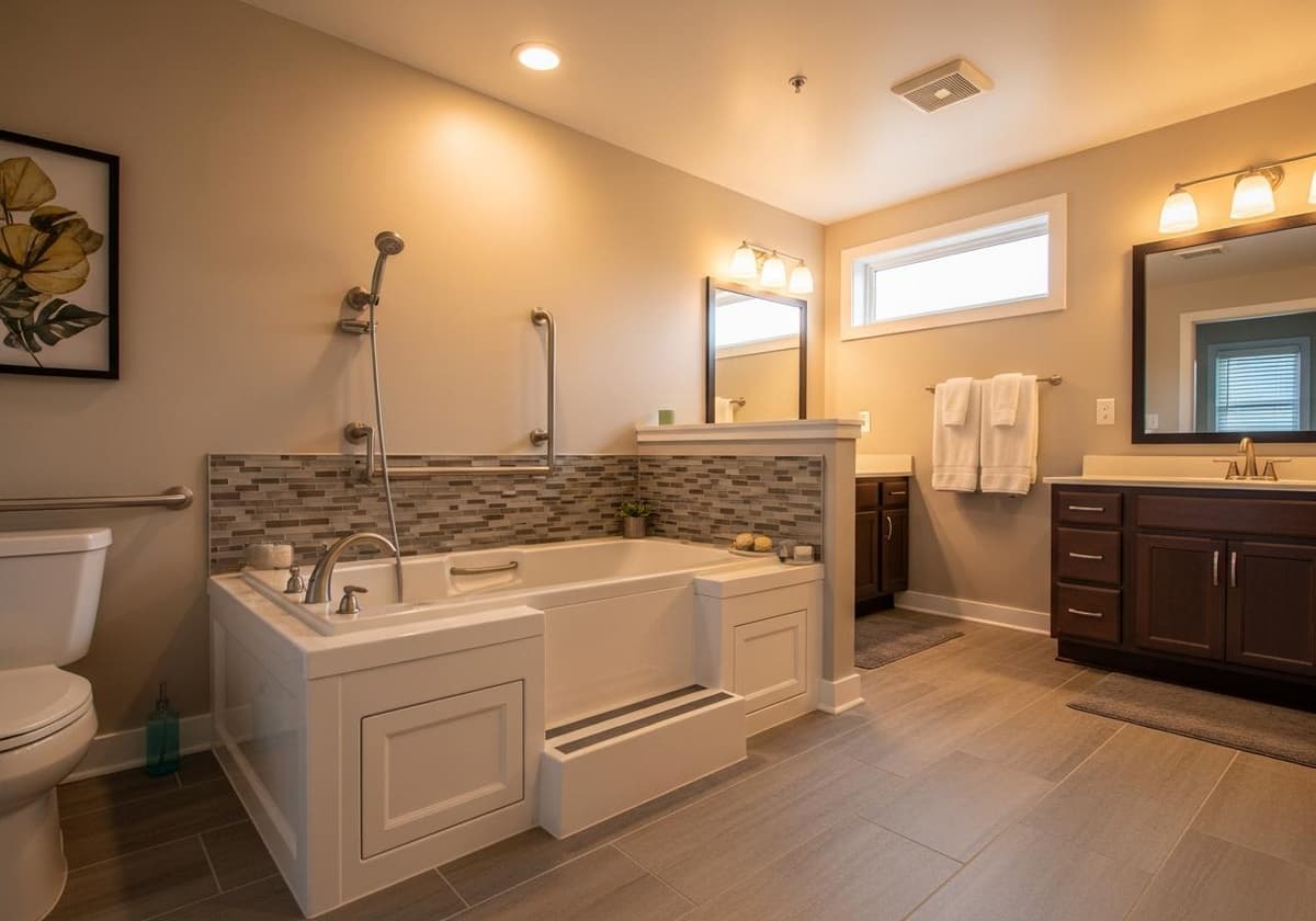 Bathtub Step In Conversion