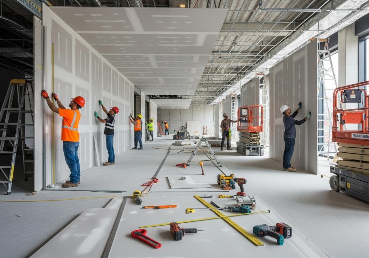 Commercial Drywall Contractors
